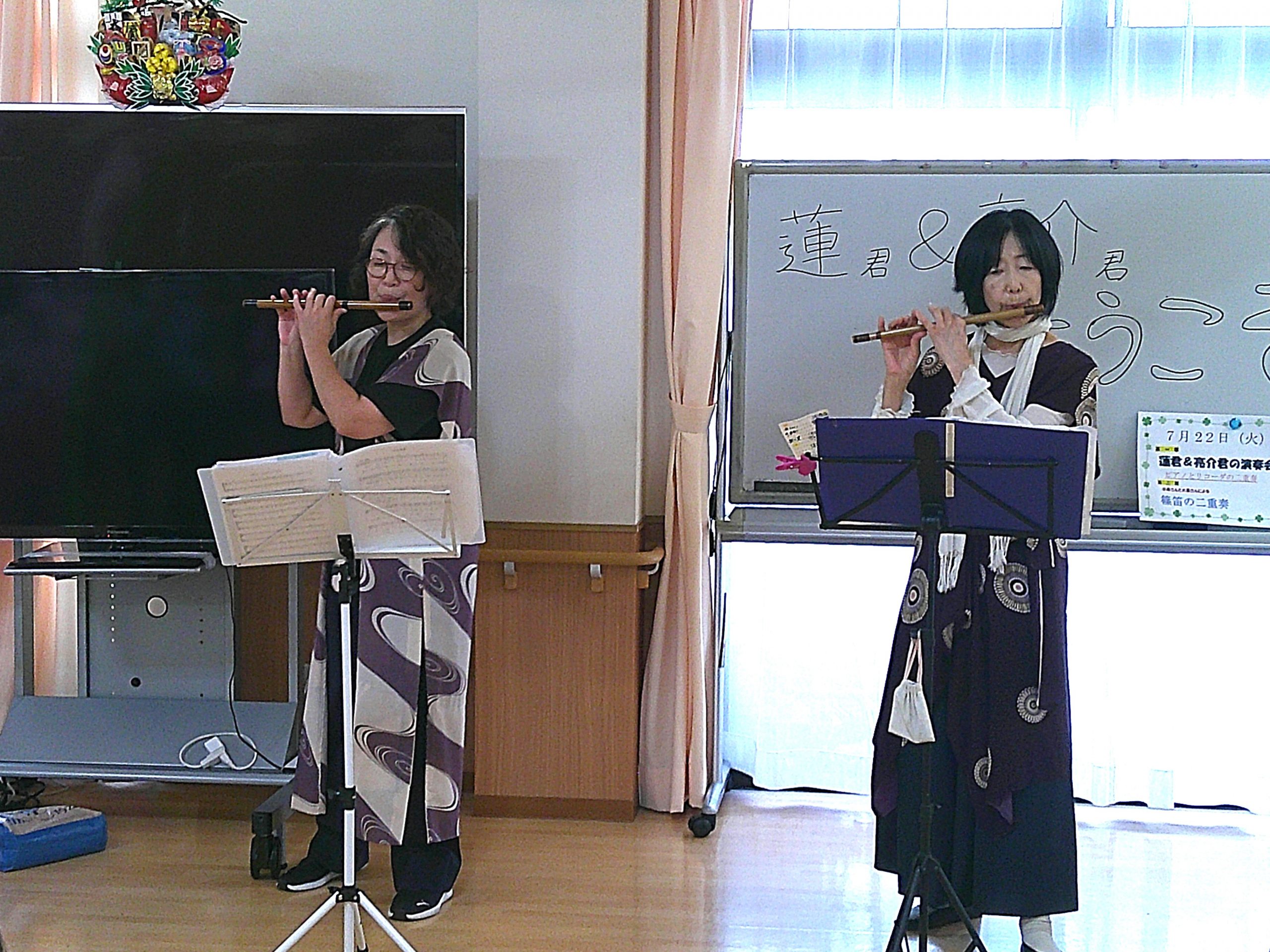 【蓮君＆亮介君笛とピアノの演奏会】レポート！！