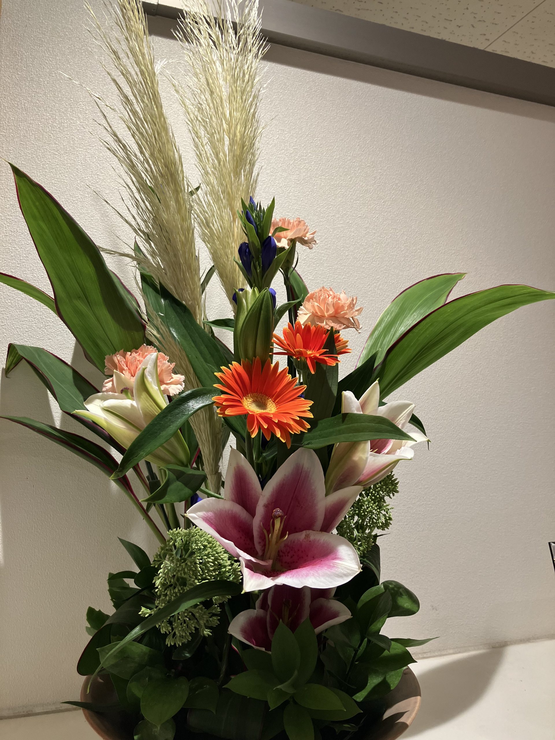 お花が届きました～