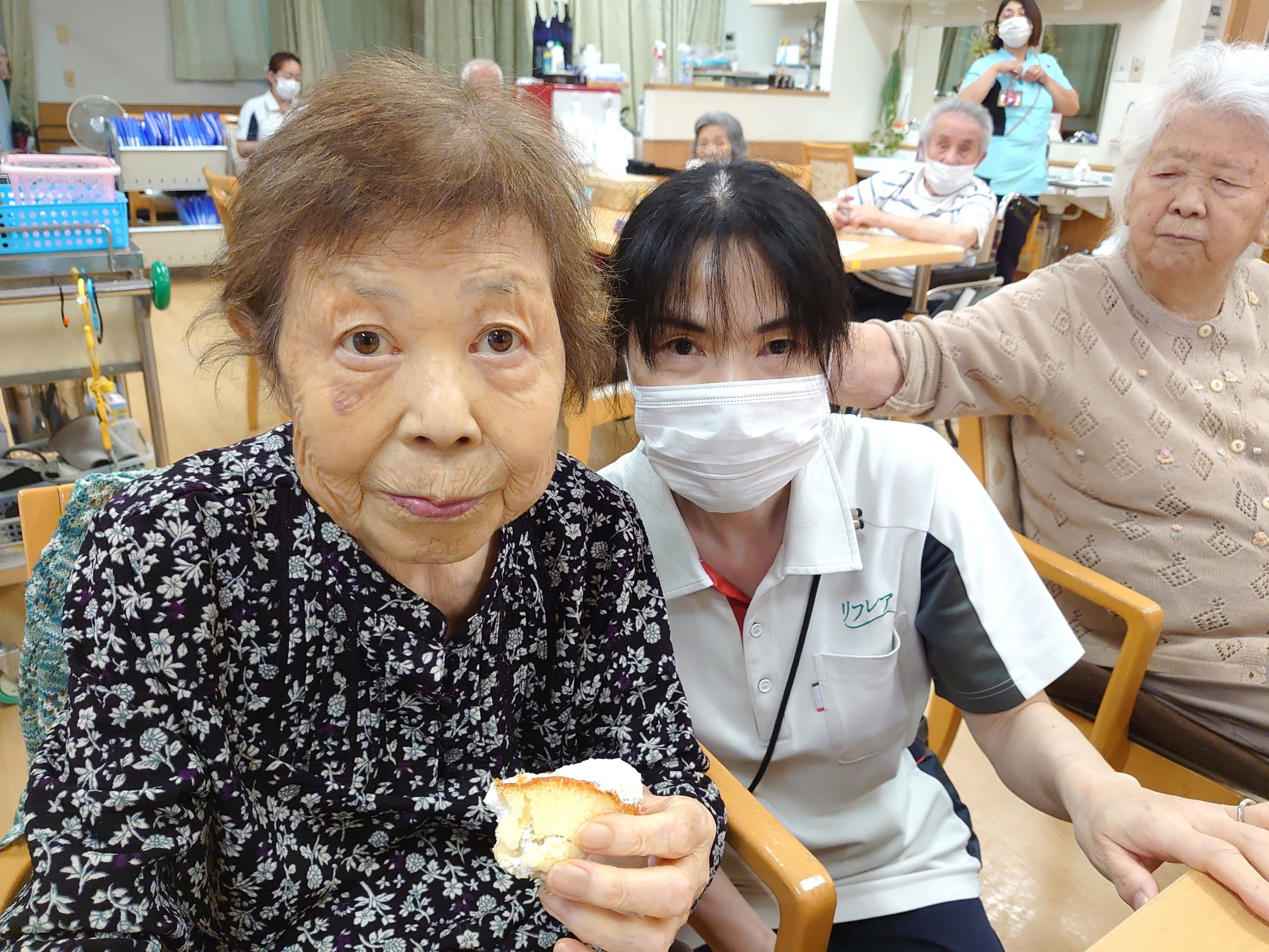 【リフレア村松おやつイベント】みんなで丸ごとバナナを食べよう！