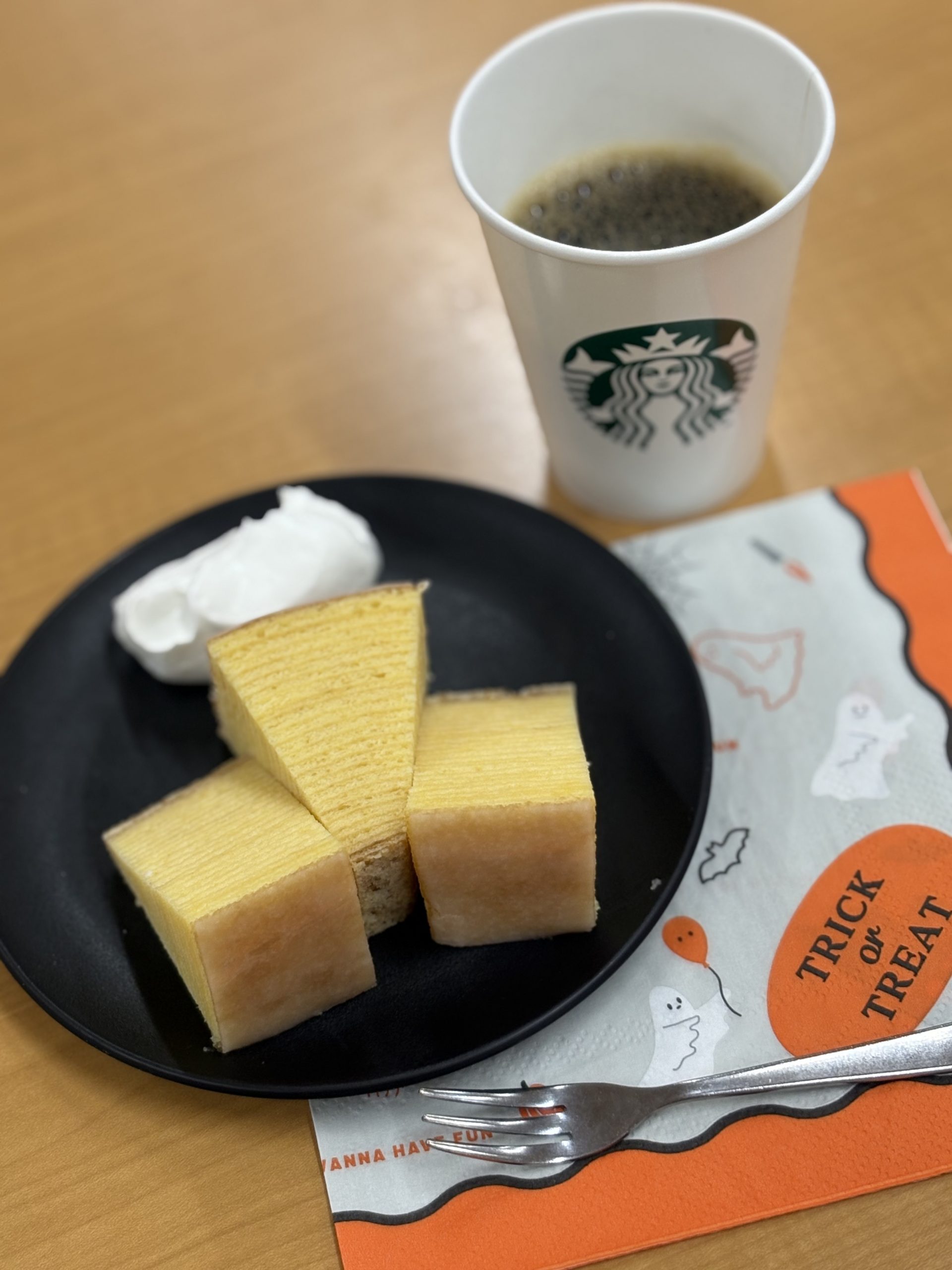 🙌バームクーヘン・コーヒー🙌