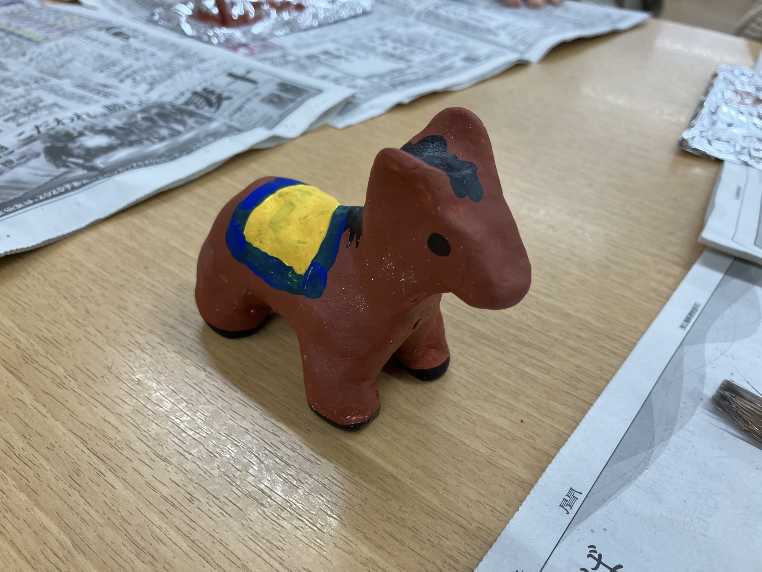 🐎干支の置物作り