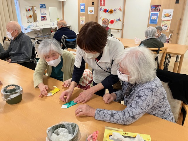 午のポチ袋作り🐴