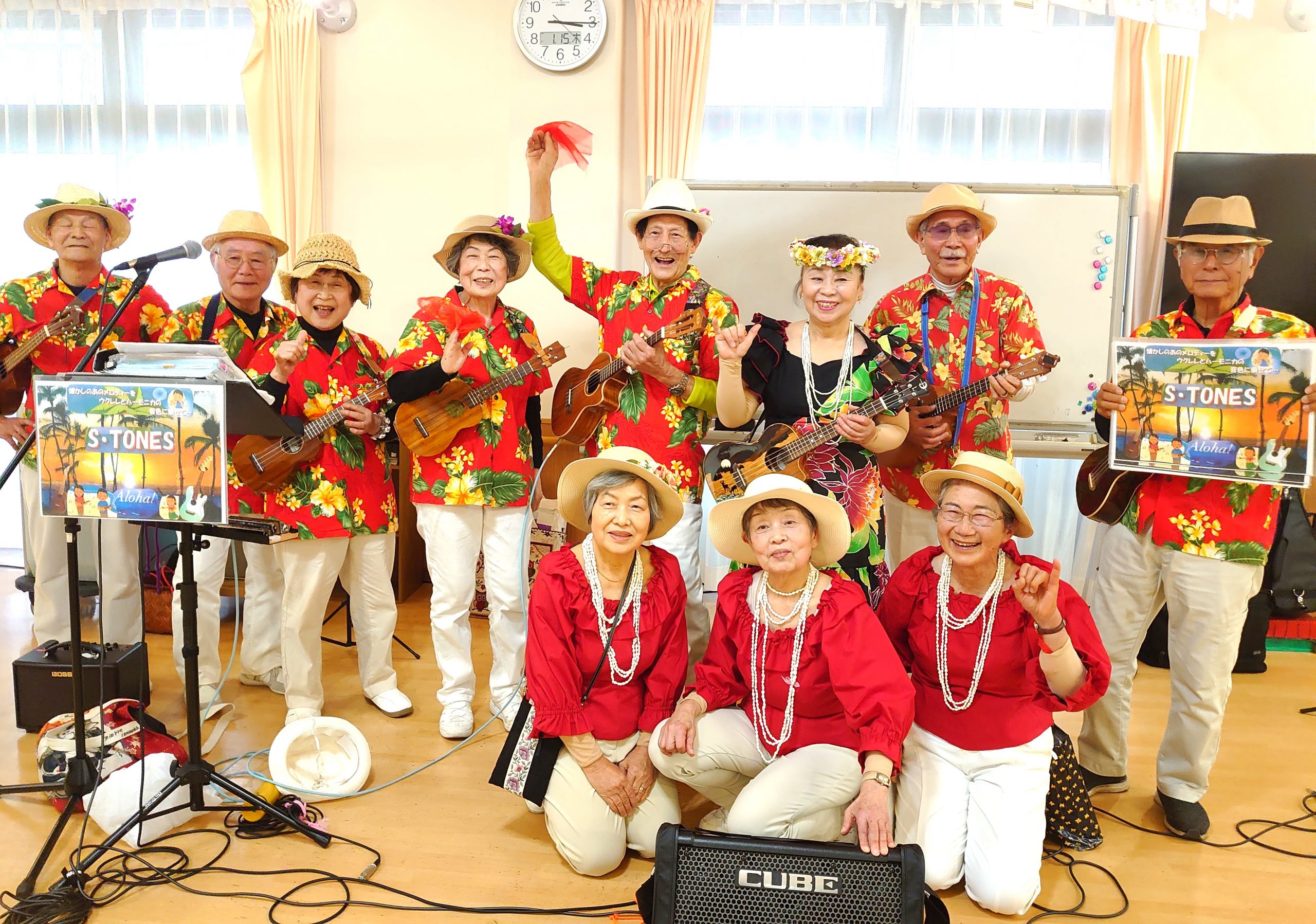 ハワイアンバンド「ストーンズ」ライブ開催！南国気分で大盛り上がり♪