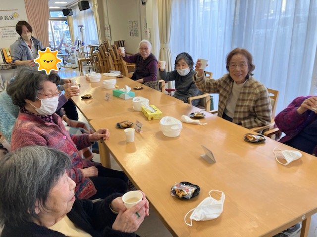 甘酒で乾杯！！