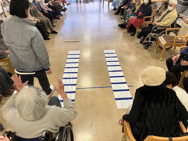 足を使った運動レク👣