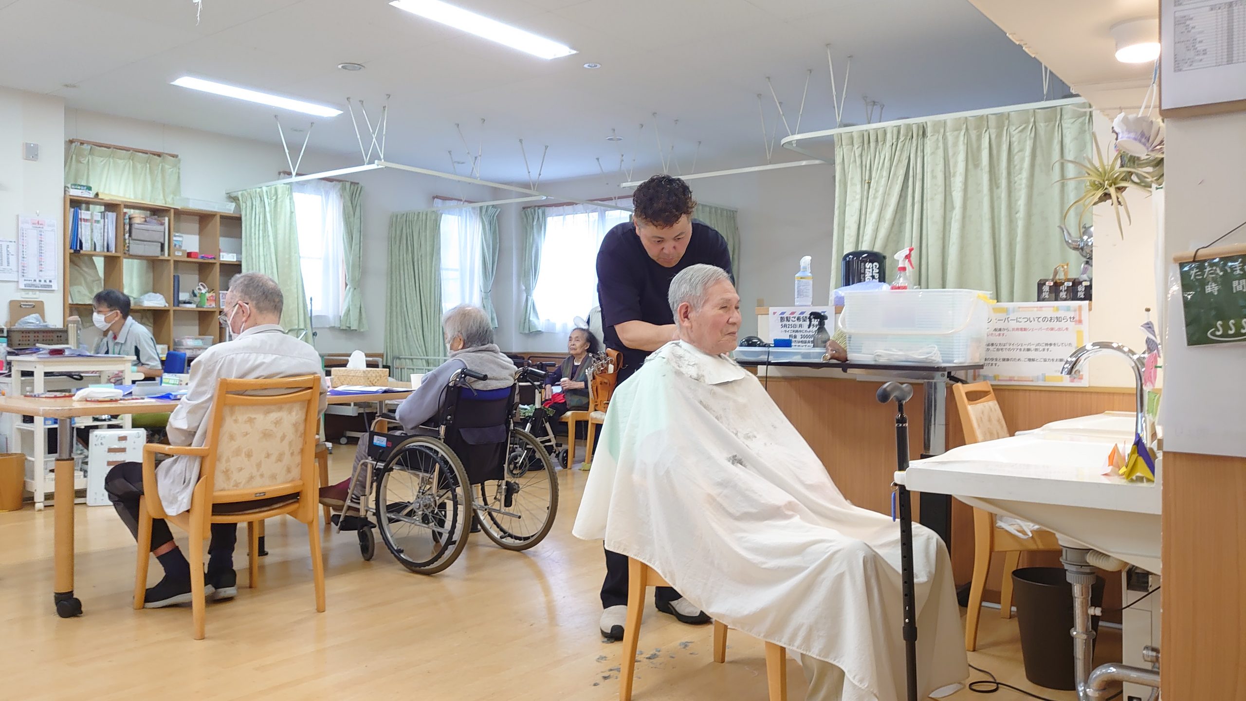 【訪問理容で安心💈】月に1度の散髪サービス