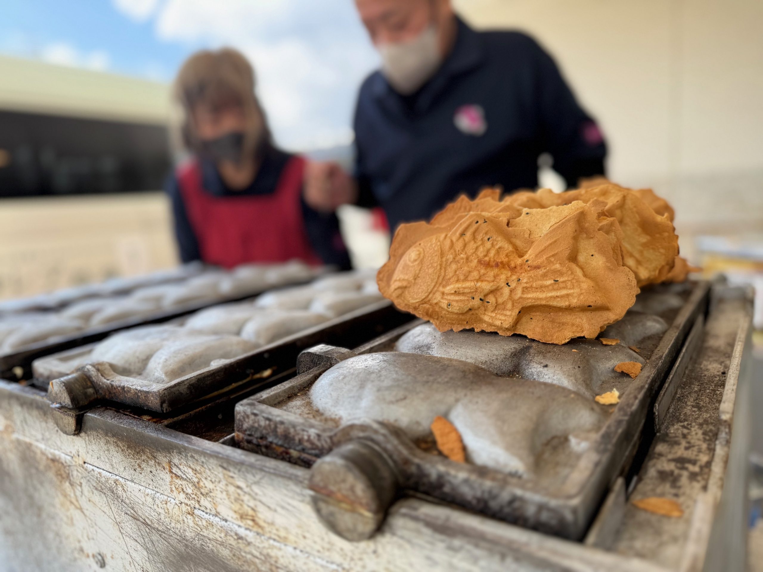 たい焼き屋・・・呼んじゃいました！！