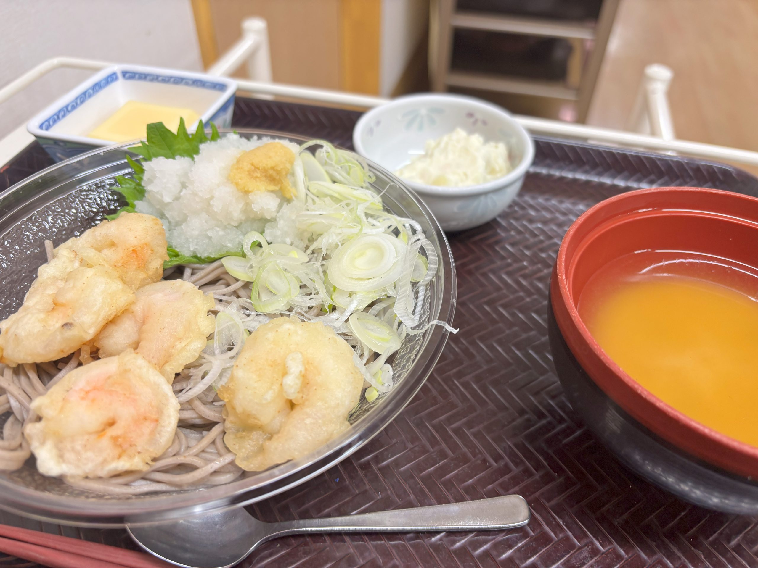 🦐海老天おろしそば🦐