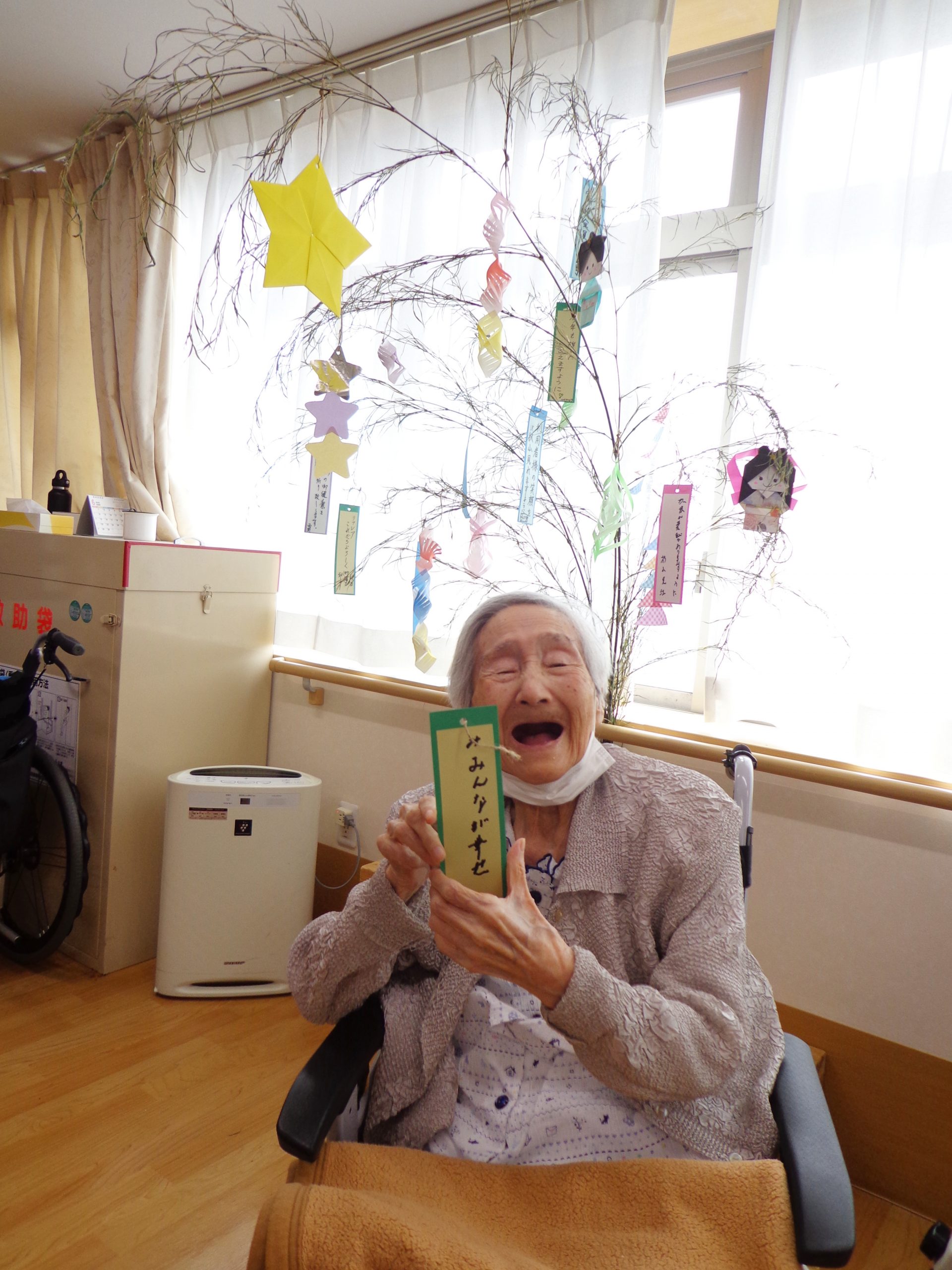 七夕祭り👵🏻ショートステイの日常👴🏻