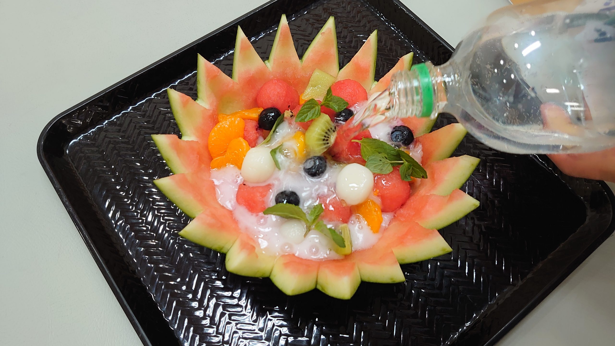 しゅわしゅわ.。o○フルーツポンチ💎